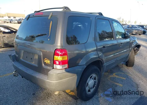 2004 Ford Escape Xls из США, поврежденный, VIN 1FMCU02164KB36713